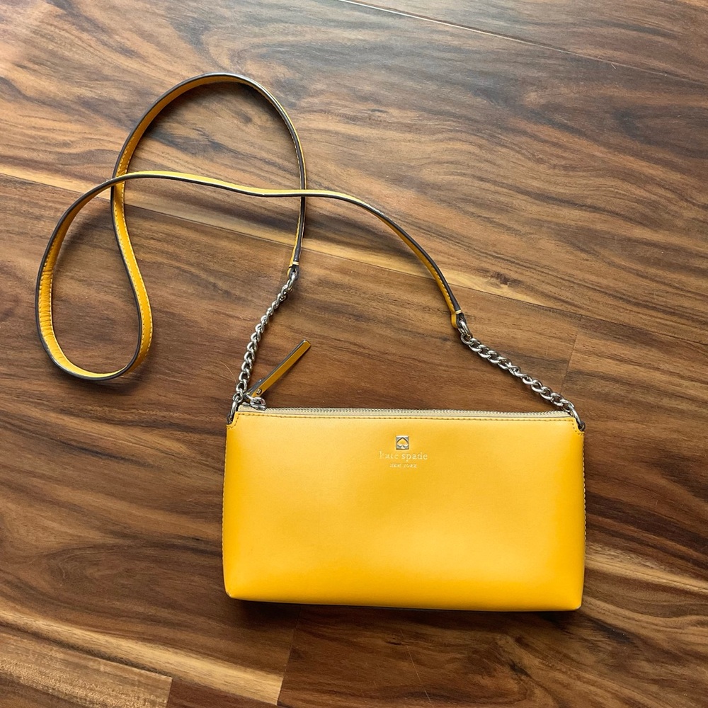 Kate Spade Yellow Crossbody Bag